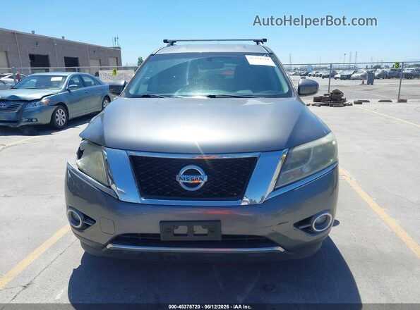 5N1AR2MN5GC624022 2016 NISSAN PATHFINDER Серый Вид щитка приборов