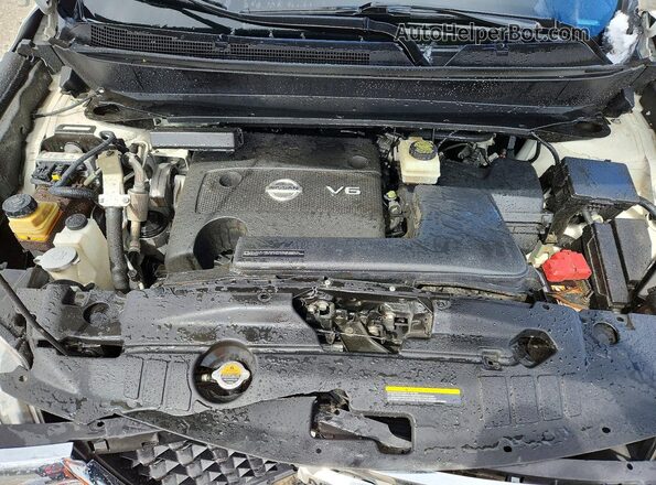 5N1AR2MN5GC670255 2016 NISSAN PATHFINDER White Vista del compartimento del motor