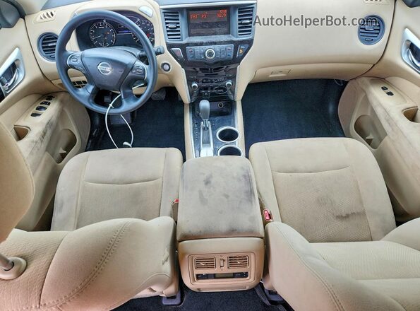 5N1AR2MN6GC607729 2016 NISSAN PATHFINDER White წინა პანელის ხედი