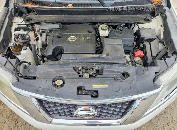 5N1AR2MN6GC607729 2016 NISSAN PATHFINDER White ძრავის განყოფილების ხედი