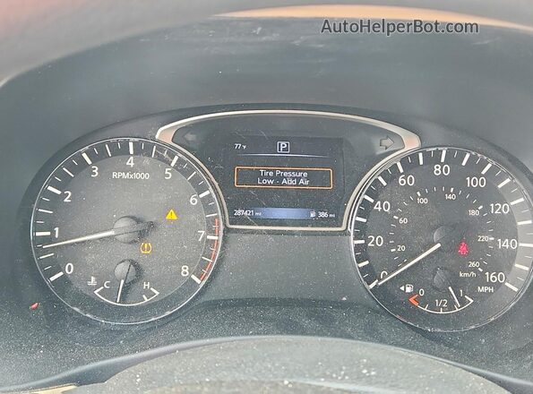 5N1AR2MN6GC607729 2016 NISSAN PATHFINDER White ხელსაწყოთა პანელის ხედი