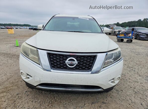 5N1AR2MN6GC607729 2016 NISSAN PATHFINDER White წინა ხედი