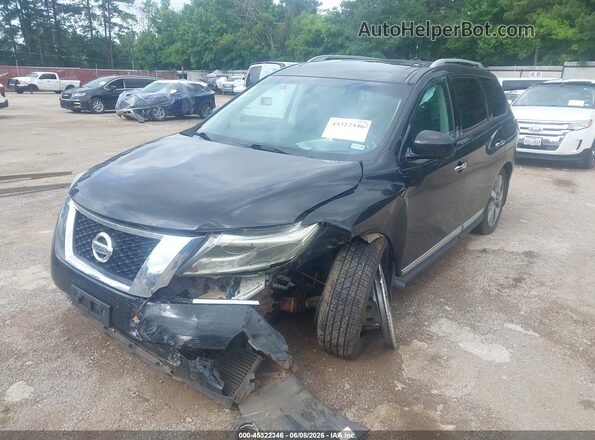 5N1AR2MN6GC615524 2016 NISSAN PATHFINDER Черный Передняя левая четверть
