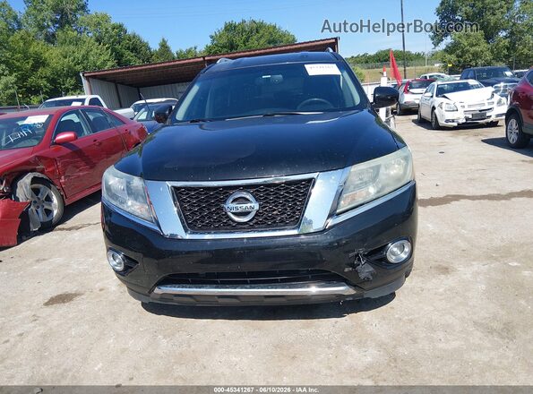 5N1AR2MN6GC624904 2016 NISSAN PATHFINDER Black Widok zestawu wskaźników
