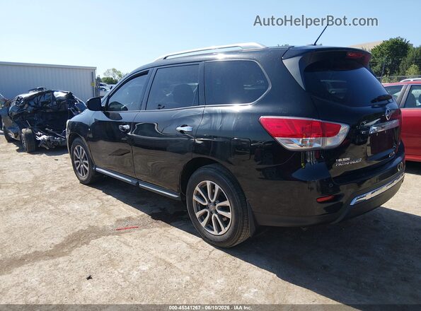 5N1AR2MN6GC624904 2016 NISSAN PATHFINDER Black Tył lewy