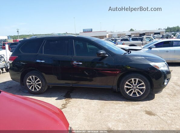 5N1AR2MN6GC624904 2016 NISSAN PATHFINDER Black Widok wnętrza z tyłu