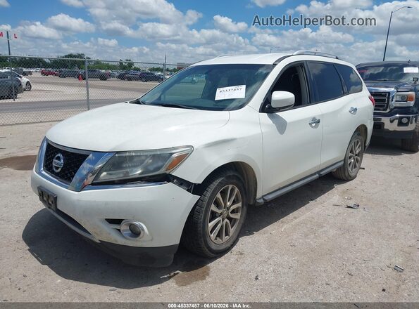 5N1AR2MN6GC634879 2016 NISSAN PATHFINDER White Առջևի ձախ երեք քառորդ տեսարան