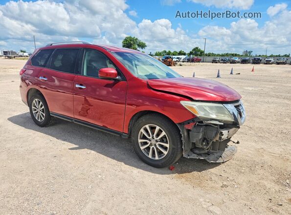 5N1AR2MN6GC635627 2016 NISSAN PATHFINDER Red Передня права чверть