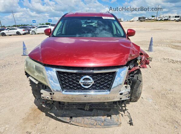 5N1AR2MN6GC635627 2016 NISSAN PATHFINDER Red Вид спереду