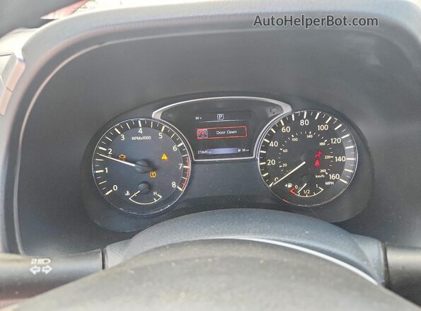 5N1AR2MN6GC635627 2016 NISSAN PATHFINDER Red Вид щитка приладів