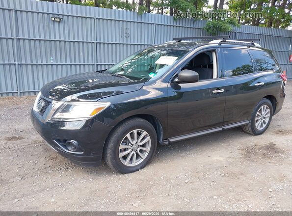 5N1AR2MN7GC608453 2016 NISSAN PATHFINDER Black წინა მარცხენა ხედი სამი მეოთხედიდან