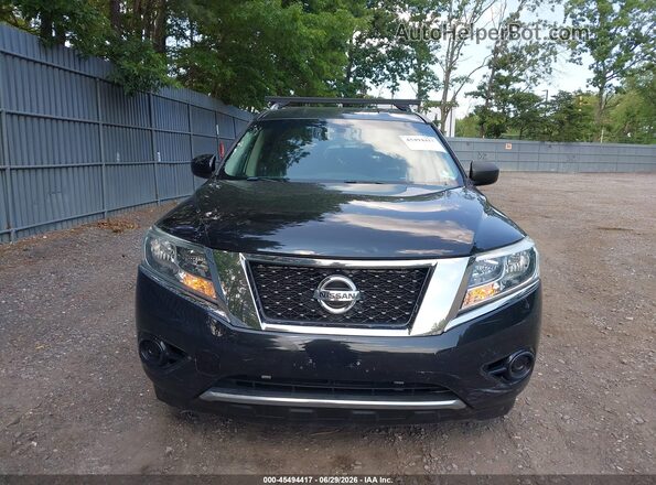 5N1AR2MN7GC608453 2016 NISSAN PATHFINDER Black ხელსაწყოთა პანელის ხედი