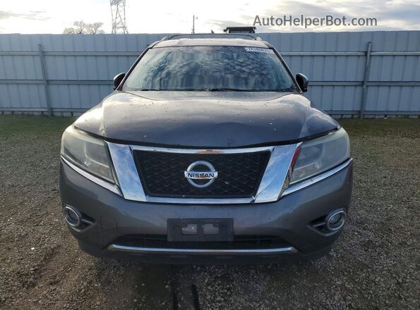 5N1AR2MN7GC663761 2016 NISSAN PATHFINDER Gray Vista frontal