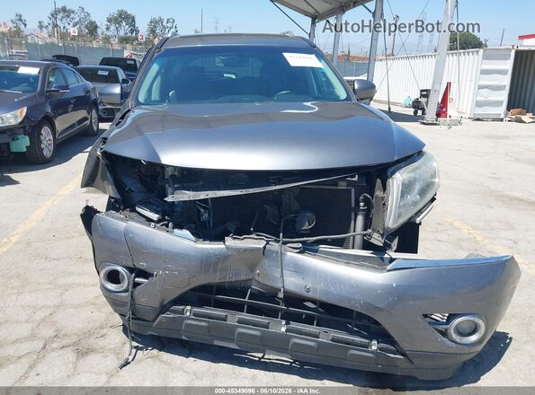 5N1AR2MN8GC643423 2016 NISSAN PATHFINDER Gray Vista frontal