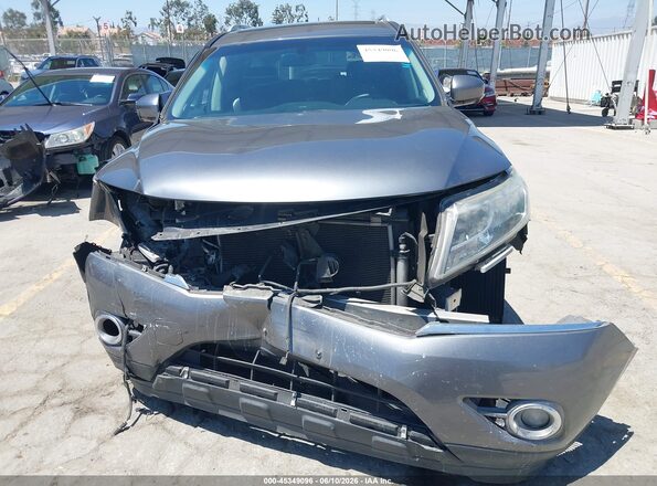 5N1AR2MN8GC643423 2016 NISSAN PATHFINDER Gray Vista interior trasera