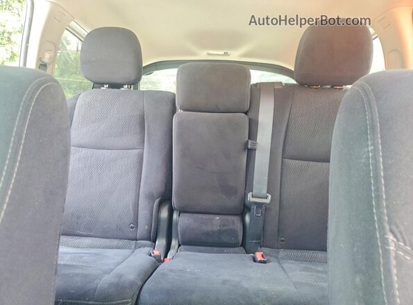 5N1AR2MN8GC647505 2016 NISSAN PATHFINDER Black Հետևի նստատեղերի տեսք