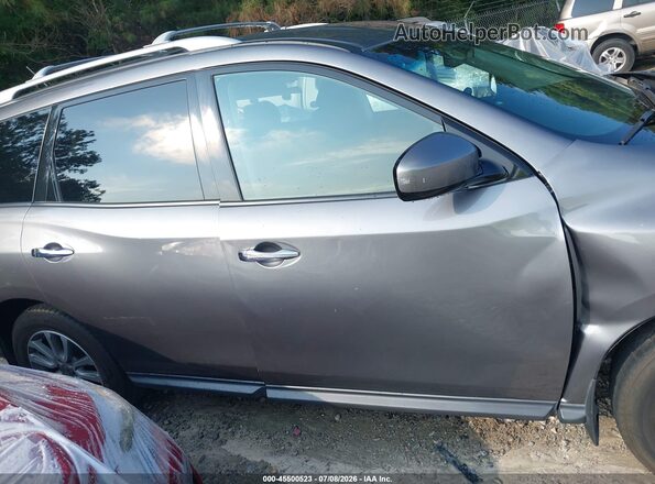 5N1AR2MN8GC663459 2016 NISSAN PATHFINDER Gray Rear interior view