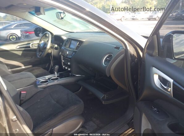 5N1AR2MN9GC623486 2016 NISSAN PATHFINDER Black Вид салону спереду