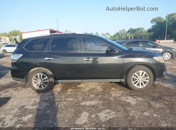 5N1AR2MN9GC623486 2016 NISSAN PATHFINDER Black Вид задньої частини салону