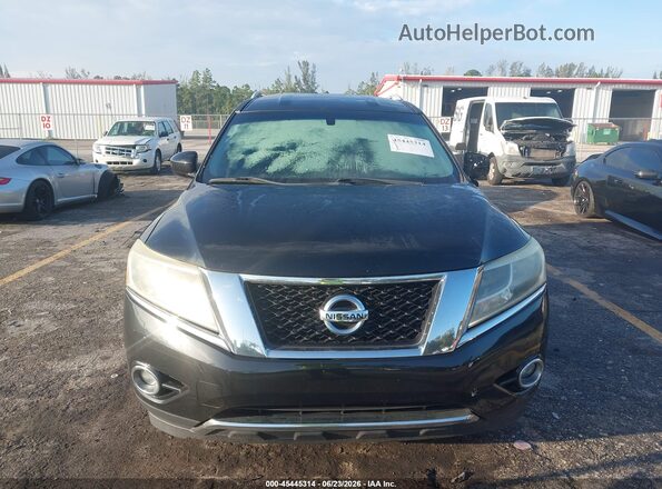 5N1AR2MN9GC623486 2016 NISSAN PATHFINDER Black Вид щитка приладів