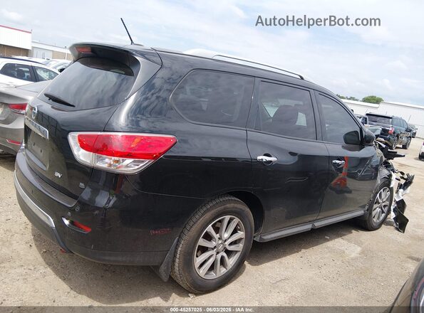 5N1AR2MN9GC624170 2016 NISSAN PATHFINDER Black უკანა სალონის ხედი