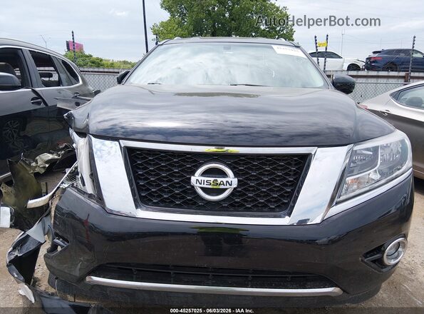 5N1AR2MN9GC624170 2016 NISSAN PATHFINDER Black ხელსაწყოთა პანელის ხედი
