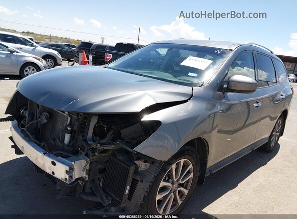 5N1AR2MN9GC645293 2016 NISSAN PATHFINDER Gray Vista interior de 360 grados