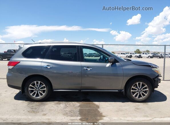 5N1AR2MN9GC645293 2016 NISSAN PATHFINDER Gray Vista interior trasera
