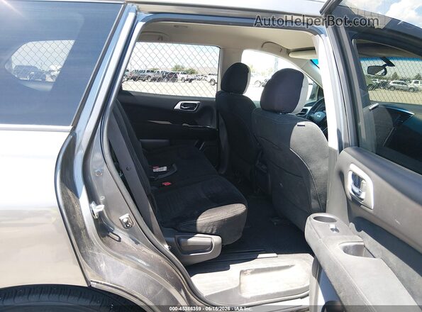 5N1AR2MN9GC645293 2016 NISSAN PATHFINDER Gray Vista de la etiqueta del VIN
