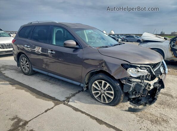 5N1AR2MNXGC607264 2016 NISSAN PATHFINDER Brown წინა მარჯვენა