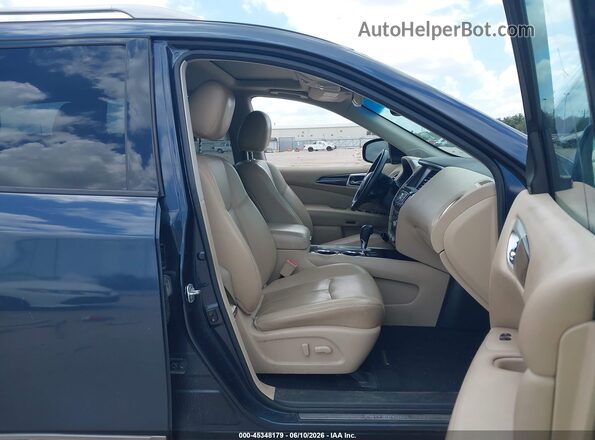5N1AR2MNXGC623173 2016 NISSAN PATHFINDER Синий Вид салона спереди