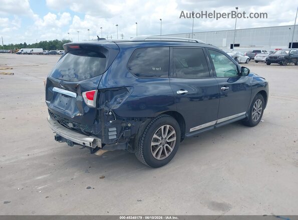 5N1AR2MNXGC623173 2016 NISSAN PATHFINDER Синий Задняя правая четверть