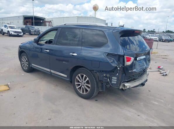 5N1AR2MNXGC623173 2016 NISSAN PATHFINDER Синий Задняя левая четверть