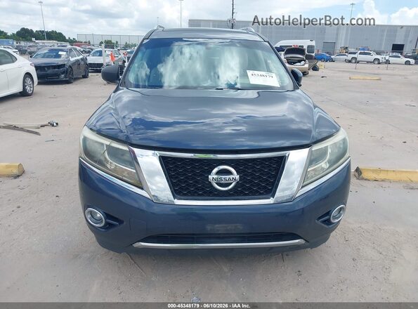 5N1AR2MNXGC623173 2016 NISSAN PATHFINDER Синий Вид задней части салона