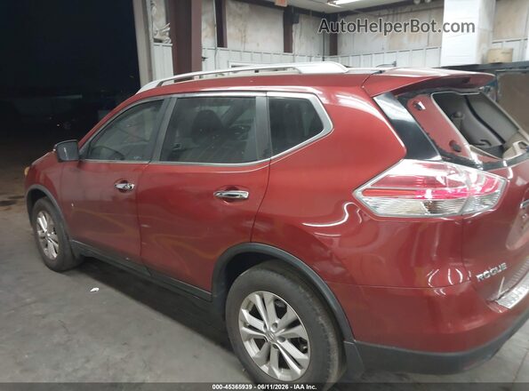 5N1AT2MM1GC769311 2016 NISSAN ROGUE Red 