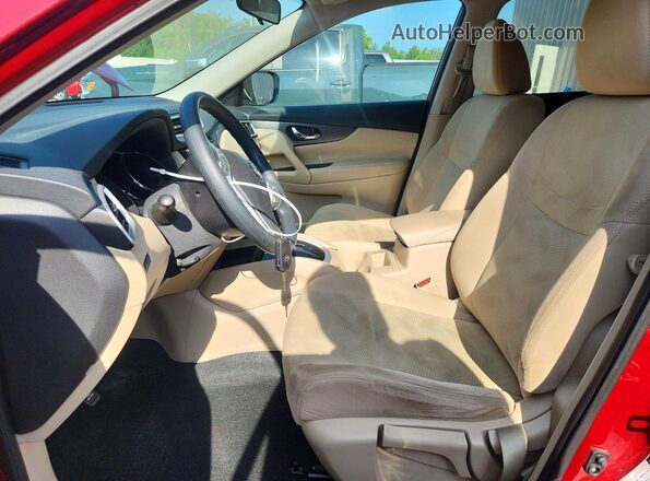 5N1AT2MM1GC829636 2016 NISSAN ROGUE Red 