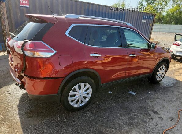 5N1AT2MM1GC829636 2016 NISSAN ROGUE Red 