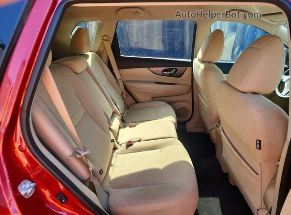 5N1AT2MM1GC829636 2016 NISSAN ROGUE Red 