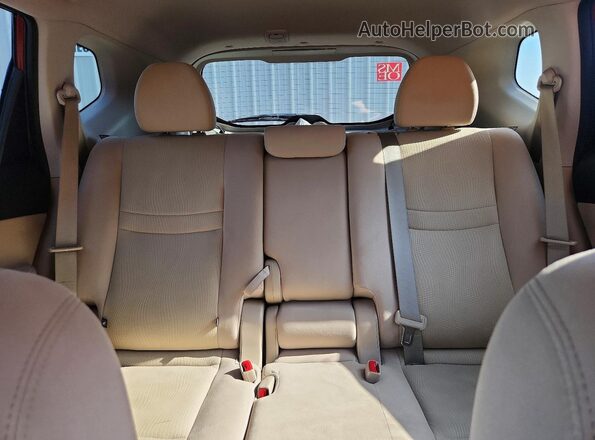 5N1AT2MM1GC829636 2016 NISSAN ROGUE Red 