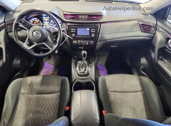 5N1AT2MM1HC741994 2017 NISSAN ROGUE Black Вид панелі приладів