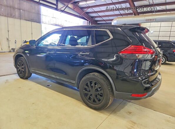 5N1AT2MM1HC741994 2017 NISSAN ROGUE Black Задня ліва чверть