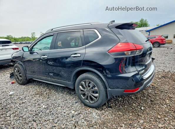 5N1AT2MM1HC746418 2017 NISSAN ROGUE Black Задня ліва чверть