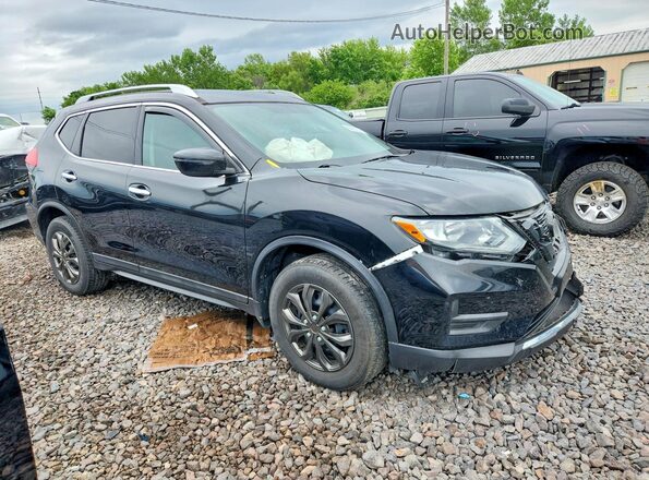 5N1AT2MM1HC746418 2017 NISSAN ROGUE Black Передня права чверть