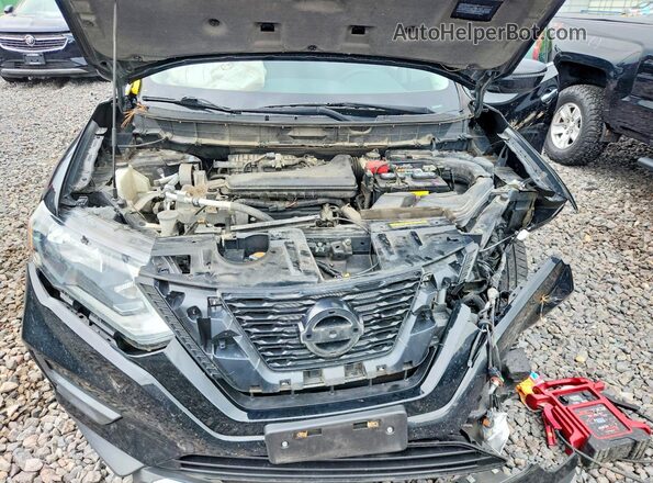 5N1AT2MM1HC746418 2017 NISSAN ROGUE Black Вид задньої частини салону