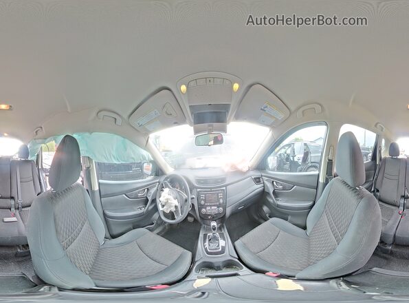 5N1AT2MM1HC746418 2017 NISSAN ROGUE Black Вид наклейки з VIN-кодом