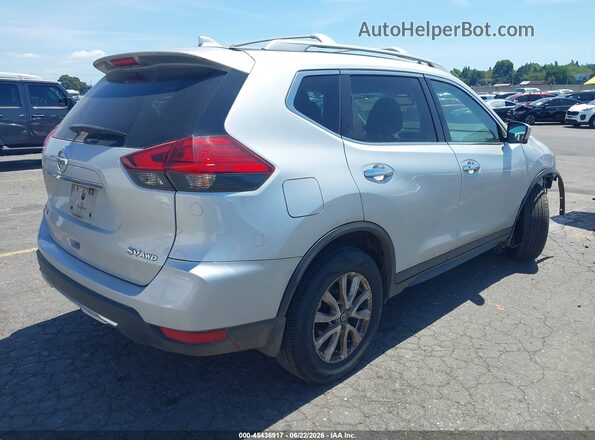 5N1AT2MM1HC757273 2017 NISSAN ROGUE Серебряный Задняя правая четверть