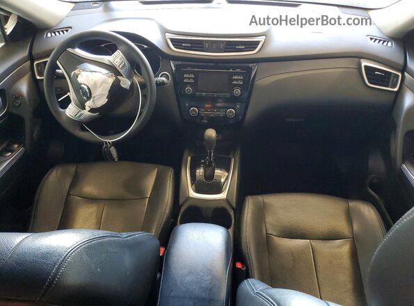 5N1AT2MM2GC799885 2016 NISSAN ROGUE White Dashboard view