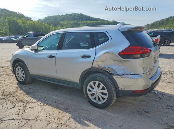 5N1AT2MM2HC734116 2017 NISSAN ROGUE Silver Trasero izquierdo