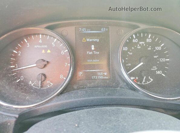 5N1AT2MM2HC734116 2017 NISSAN ROGUE Silver Vista del cuadro de instrumentos