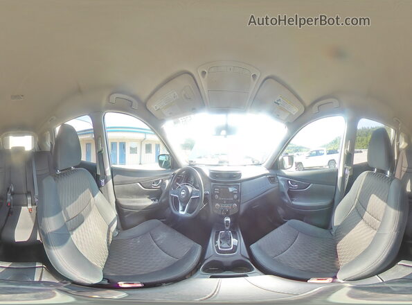 5N1AT2MM2HC734116 2017 NISSAN ROGUE Silver Vista interior de 360 grados